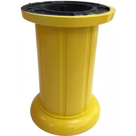 Resim Safir Plastik Ayak Mobilya Koltuk Ayağı Sarı 10 cm 