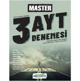 Resim Okyanus Yayınları Okyanus Ayt Master 3 Denemesi 