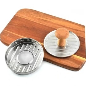 Resim Dekofon 10 cm Hamburger Press 