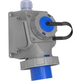 Resim Bemis Cee Norm 90° Eğik P. Prizli Duvar Fiş 