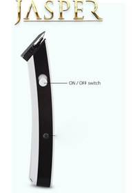 Resim JASPER JPR-1014 Pro Ayarlanabilir Saç Tarağı Saç Sakal Ense Çizim Tıraş Makinesi 