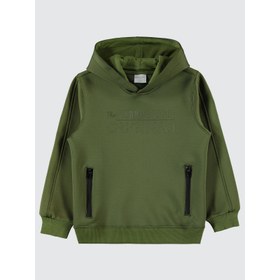 Resim Pierre Cardin Erkek Sweatshirt 6-9 Yaş Haki 
