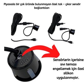 Resim Space Park Sensörü Türkçe Sesli 22 mm Gri / GUPR19-G 