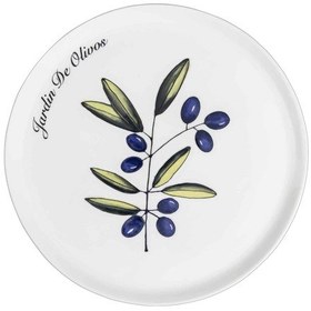 Resim The Mia Olivos Ayaklı Servis Tabağı 10x30 Cm Çok Renkli 