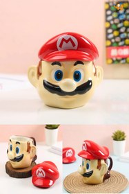 Resim esmelen 90'ların Unutulmazı Oyunu Mario 3d Seramik Kaplama Kupa Bardak Nostaljik Mario 3d Dekoratif Kupa Mug 