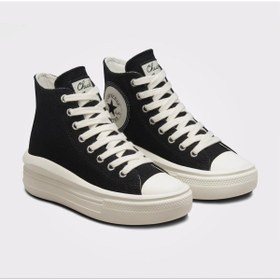 Resim Converse Chuck Taylor All Star Move Siyah Kadın Sneaker 