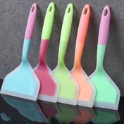 Resim 1 adet Silikon Spatula - Yapışmaz, Isıya Dayanıklı Mutfak Aleti, Pişirme, Karıştırma & Derin Kızartma İçin - Mükemmel Pancake, Steak & BBQ Izgaraları İçin 