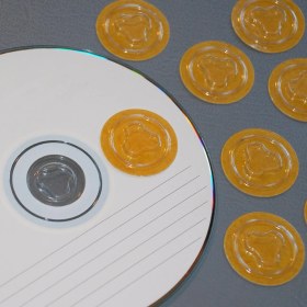 Resim CD ve DVD Tutucu Plastik Arkası Yapışkanlı 1050 adet 