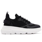 Resim Kadın Siyah Kalın Tabanlı Sneaker Derimod