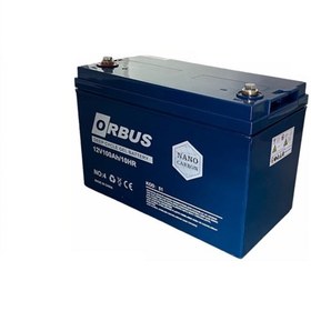 Resim ORBUS 12v 100 Ah Jel Akü 10 Hr (nano Carbon) (330*173*222) (32.5 Kg) 