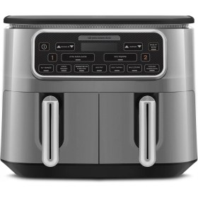 Resim Karaca Air Pro Cook Duo Ev Yemeği Xxxl 8 Litre Airfryer Cool Gray 8 Kişilik 