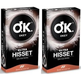 Resim Okey Ultra Hisset Prezervatif 10'lu x 2 