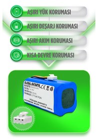 Resim Homend Alex Laser Power 1281h Batarya 3200mah Lityum İyon Pil 