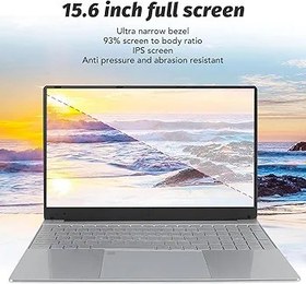 Resim Dizüstü Bilgisayar, 15.6 -inç Dizüstü Bilgisayar Seyahat Için Parmak İzlerinin Kilidini Açma (SILVER) 