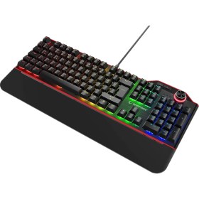 Resim Rampage Hydra R6 Full Color Rgb Led Gaming Pro Blue Switch Mekanik Klavye 