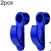 Resim Rogfer 2 Adet Motosiklet Modifiye Kask Kancası Scooter Yan Depolama Kancası Mavi 