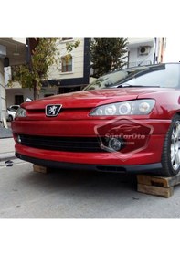 Resim Peugeot 306 1993-2002 Uyumlu Üniversal Laguna Lip Esnek Ön Lip 2 Parça Tampon Altı Dil Karlık Ön Ek 00 Şüscaroto Aksesuar 