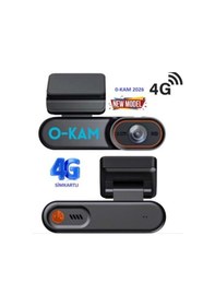 Resim O-kam Pro 2026 4g Full Hd Google Maps Gprs Araç Kamerası 