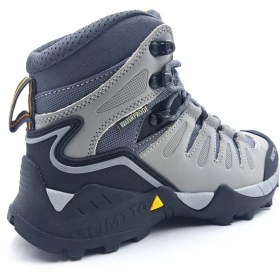 Resim Humtto HM20290B Hakiki Deri Su Geçirmez Kadın ve Unisex Gri Outdoor Bot 