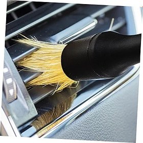 Resim Vaguelly 3 Parçalı Araba İç Detay Fırçası Seti Yedek Parçalı Evrensel Araba Detay Temizleme Aletleri 