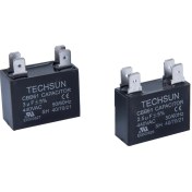 Resim Techsun 4 Soketli Kare Kondansatör 2.5uf 