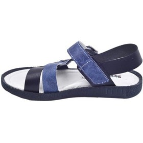 Resim Kiko Kids Kiko Şb 2517-26 Orto Pedik Erkek Çocuk Sandalet Terlik Siyah-Mavi Beyaz - Mavi - Siyah 