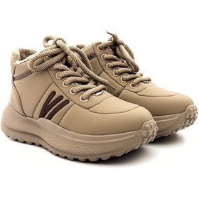 Resim Guja 24k317-4 Kadın Hakiki Deri Boyunlu Kalın Taban Spor Ayakkabı 001 