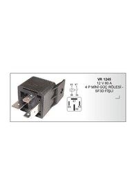 Resim Vertex 12v 80a 4p Mini Röle 