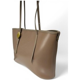 Resim 35x25x9cm Matmazel Caelestis Kadın Omuz Çantası Vizon 