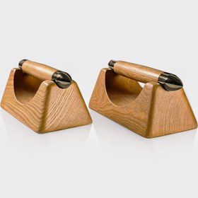 Resim Avoa Push-Up Bar Set - Akça Ağaç / Chrome 