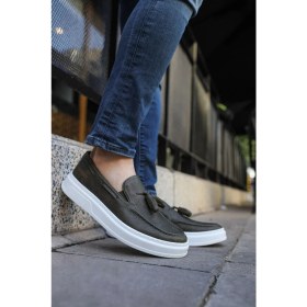 Resim Starseven CH127 - Cbt Loafer-X Erkek Ayakkabı Haki 