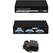 Resim aogo 2 Port Vga Splitter Adaptör Destekli Vga Görüntü Çoklayıcı 15 Pin 2li Vga Çoğaltıcı 1 In 2 Out 