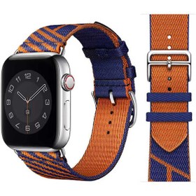Resim Watch Ultra 49mm Kordon Uyumlu KRD-51 Hasır Strap Kayış CLO- NO5 