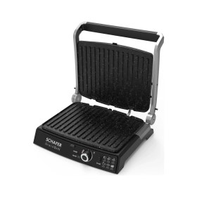 Resim Schafer Grand Grill 6 Dilim 2000 W Izgara & Tost Makinesi - Siyah 
