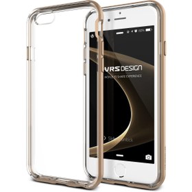 Resim Verus iPhone 6/6S New Crystal Bumper Series Kılıf Shine Gold 