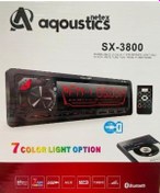 Resim Aqoustics Sx 3800 Bt 7 Renk Bluetooth Özellikli Oto Teyp N11.794 