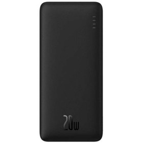 Resim Baseus BASEUS Airpow Hızlı Şarj Powerbank 20.000 mAh ( 20W - 2 Port ) - Siyah 