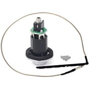 Resim Akustik Gitar Enstrüman Parçaları Aksesuarı Için Piezo Pikap Jakı 2.5mm Giriş 