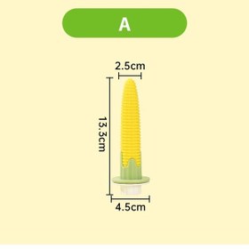 Resim 1 Adet Sevimli Evcil Hayvanlar Papağan Mısır Standı Raf Plastik Sincap Kuş A 