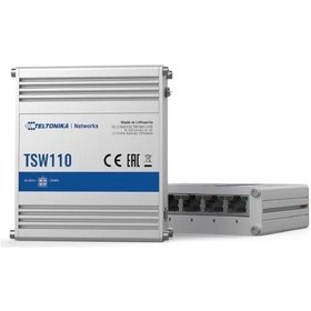 Resim Teltonika TE-TSW110 5 Port 10/100/1000 MBPS Gigabit Switch 