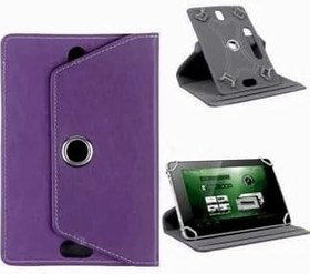 Resim Sony Xperia Z2 Sgp521 10 1" İle Uyumlu Standlı Kapaklı Üniversal Tablet Kılıfı;Mor 