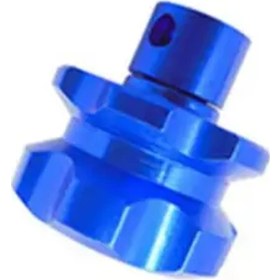 Resim Besthome1 Yuvarlak Mavi Evrensel Elektrikli Anahtar Başlığı Motosiklet Elektrikli Bisiklet Anahtar Başlığı 