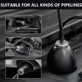 Resim ZKTOOL Hızlı Mühürleme Emme Adaptörü - Duman Sızıntı Dedektörü & Hava Yastığı Sistemleri için Kolay Kurulum Teşhis Aracı 