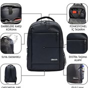 Resim Dexim Essential 15.6" Notebook Sırt Çantası Siyah Dxbp11 