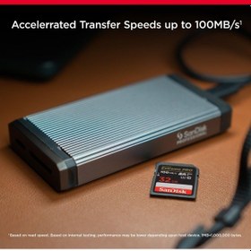 Resim Sandisk 32gb Extreme Pro Rescuepro Deluxe Sdhc+kart, 100mb/s'ye K 