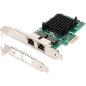 Resim Assmann Digitus Gigabit Ethernet Pcı Express Card, 2-Port 32-Bit, Low Pro DN-10132 