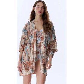 Resim Penti Renkli Janet Kimono 