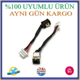 Resim Samsung Uyumlu Np900X Dc Jack Kablolu Şarj Soketi 