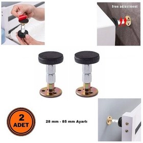 Resim 2 Adet Yatak Baza Başlık Dolap Sabitleme Aparatı Titreşim Önleyici 