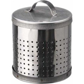 Resim Nemere Çelik Büyük Demlik Içi Çay Süzgeç Yükseklik= 7cm Çap= 6cm (4887) 